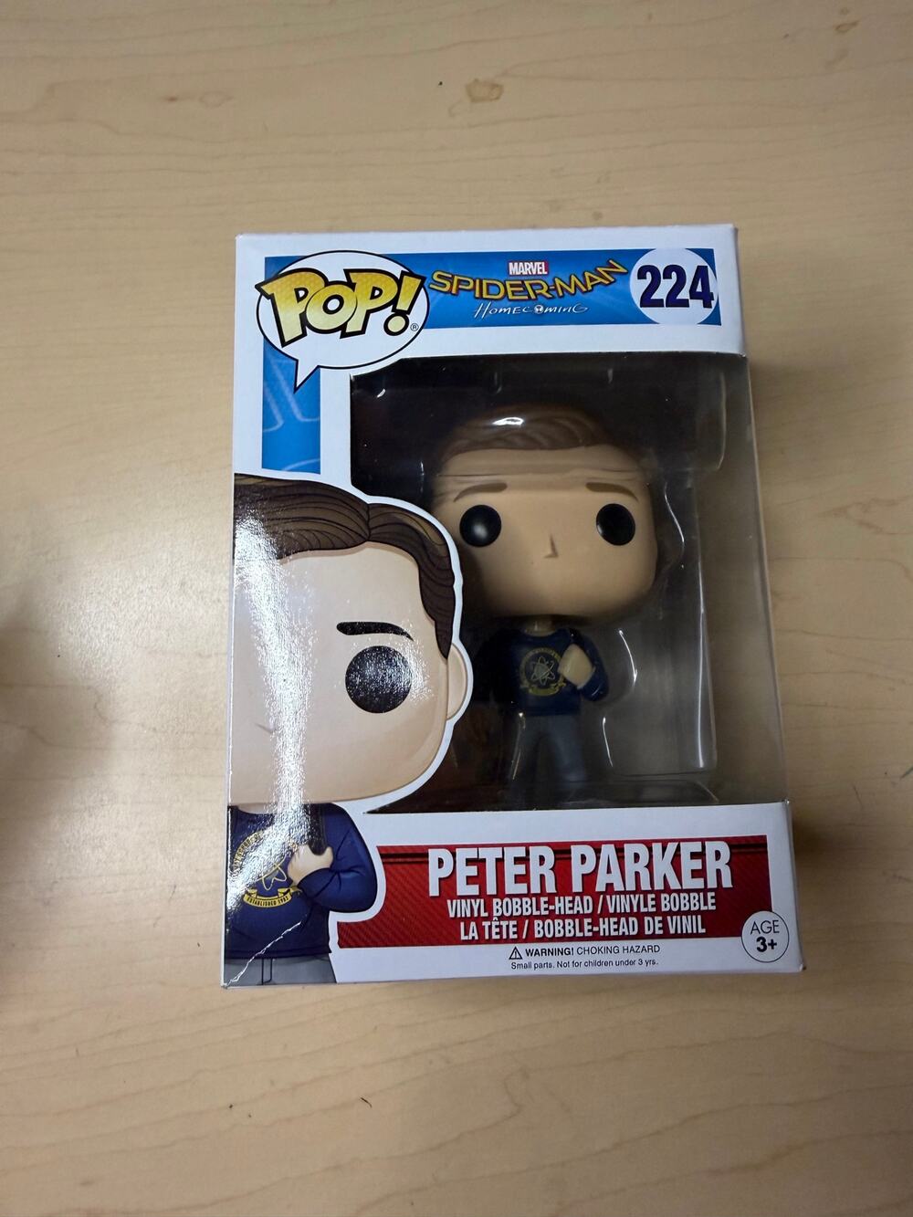 Funko Pop! Marvel Spider-Man: Homecoming Peter Parker #224